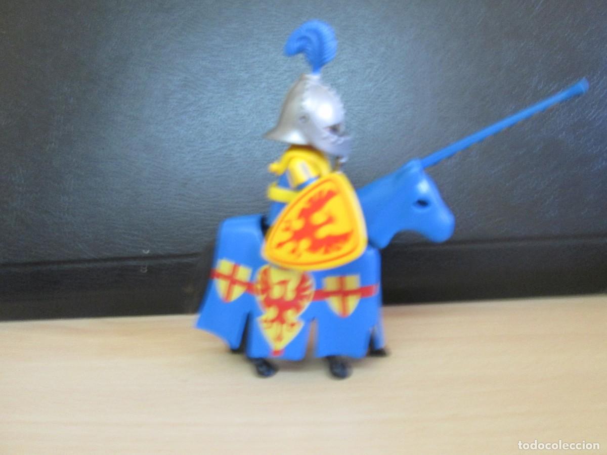 Playmobil: Playmobil Medieval. Caballero a caballo con escudo y lanza