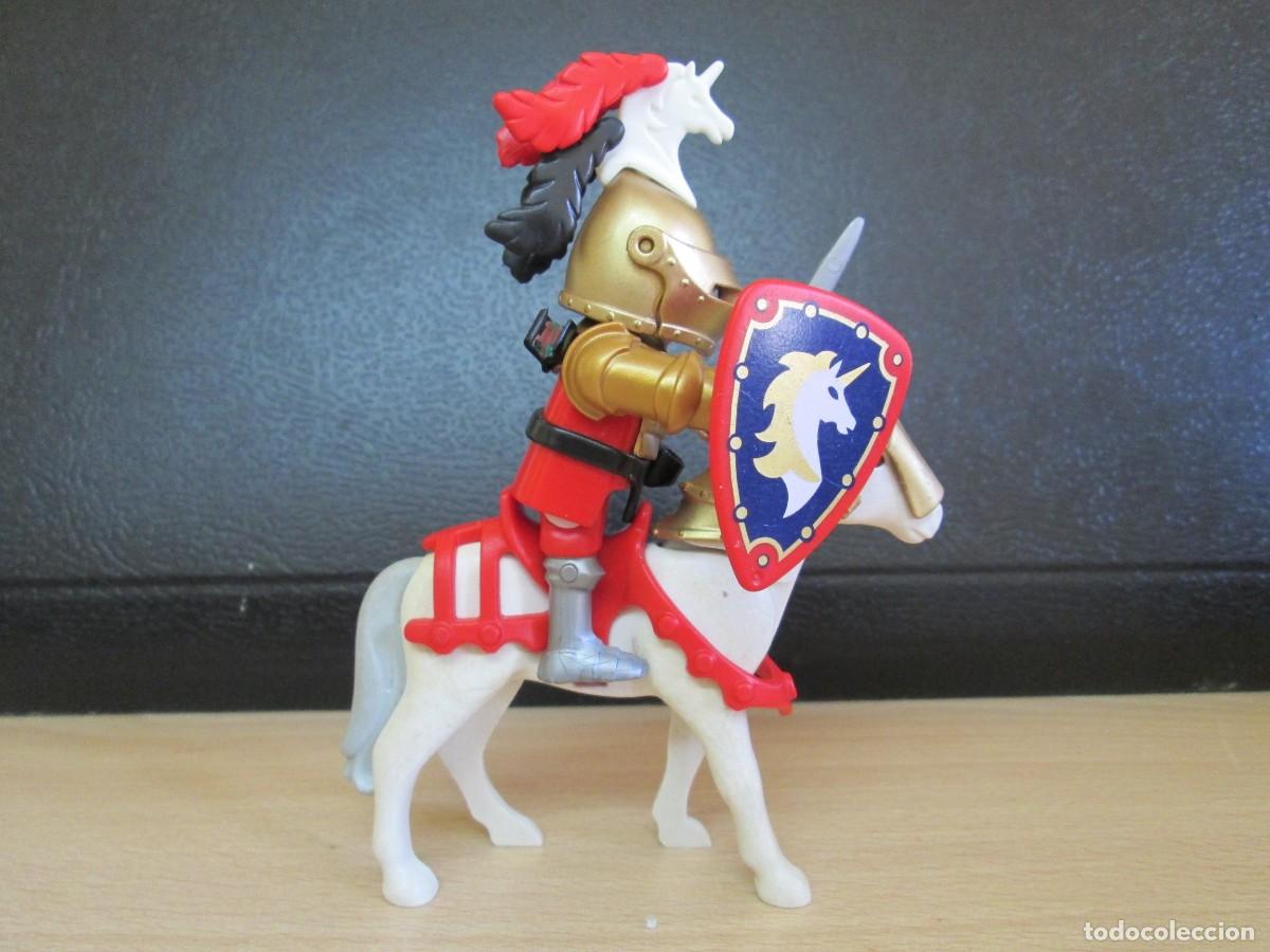 Playmobil: Playmobil Medieval 5477. Caballero a caballo con escudo