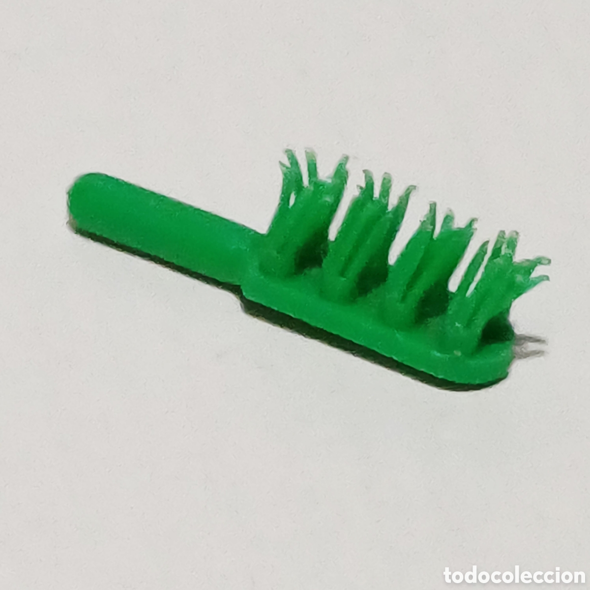Playmobil: Pieza playmobil cepillo de puas verde jardinero