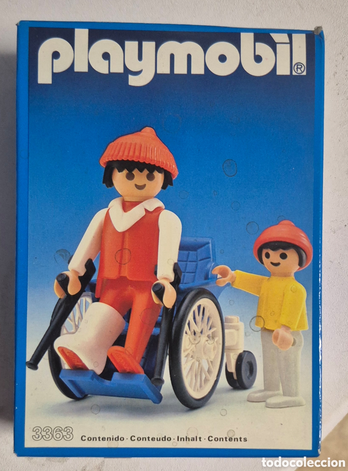 Playmobil: PLAYMOBIL 3363- ENFERMO EN SILLA DE RUEDAS, NUEVO PRECINTADO COMPLETO