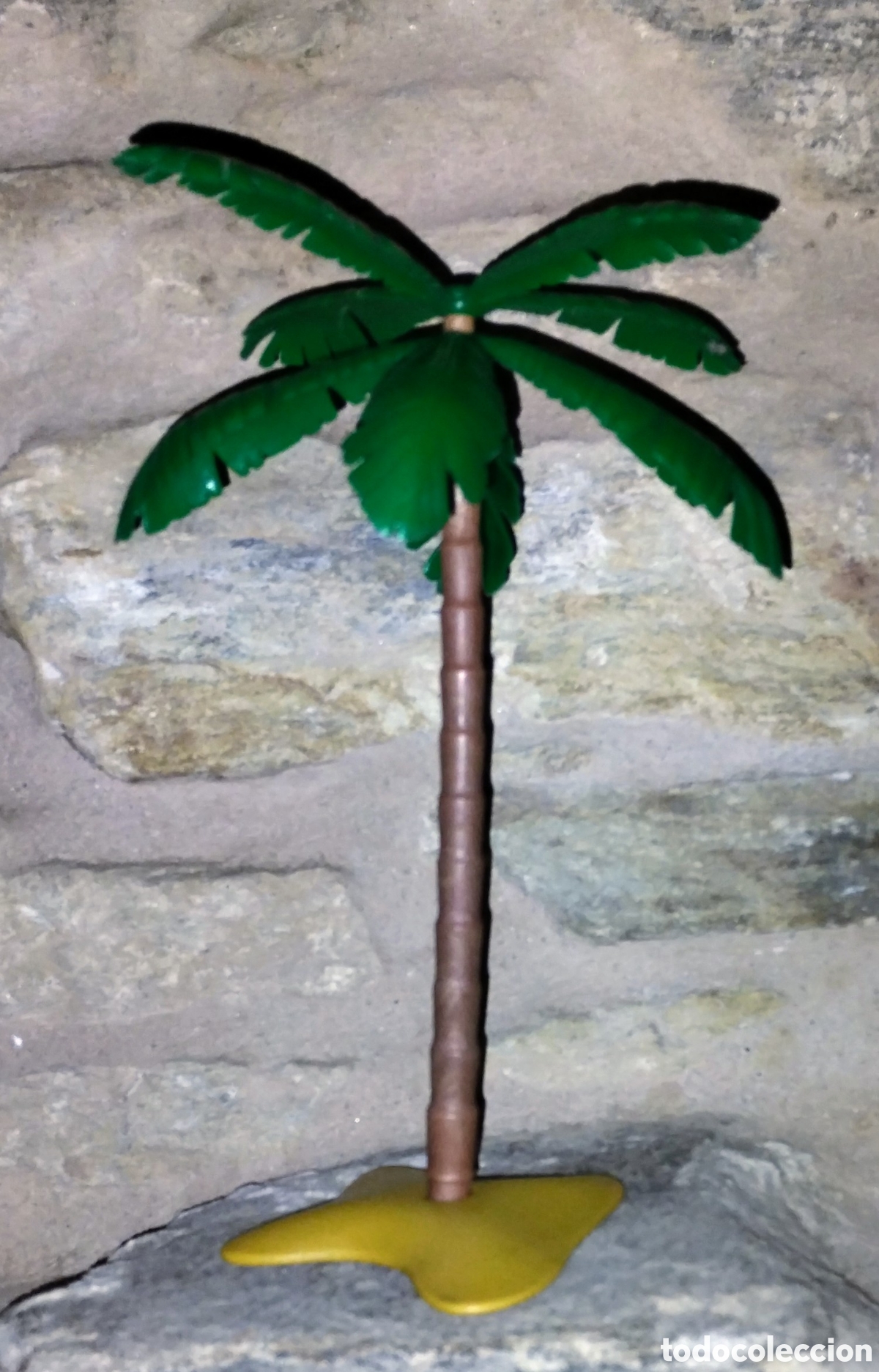 Playmobil: PALMERA PLAYMOBIL de FAMOSA a&ntilde;os 80 de 20 cms de altura EN BUEN ESTADO con se&ntilde;ales de uso normales