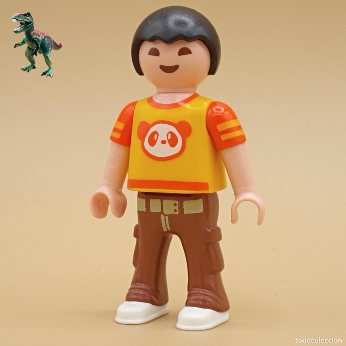 Playmobil: Playmobil figura ni&ntilde;o chico medieval victoriano western granja city life circo pirata vintage Q2