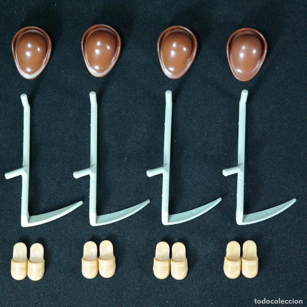 Playmobil: Playmobil gorros guada&ntilde;as y pantuflas medievales ☼