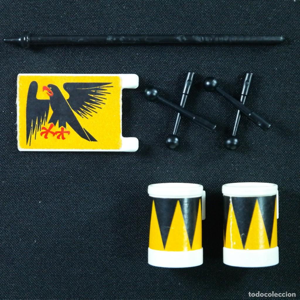 Playmobil: Playmobil tambores y bandera medieval ☼