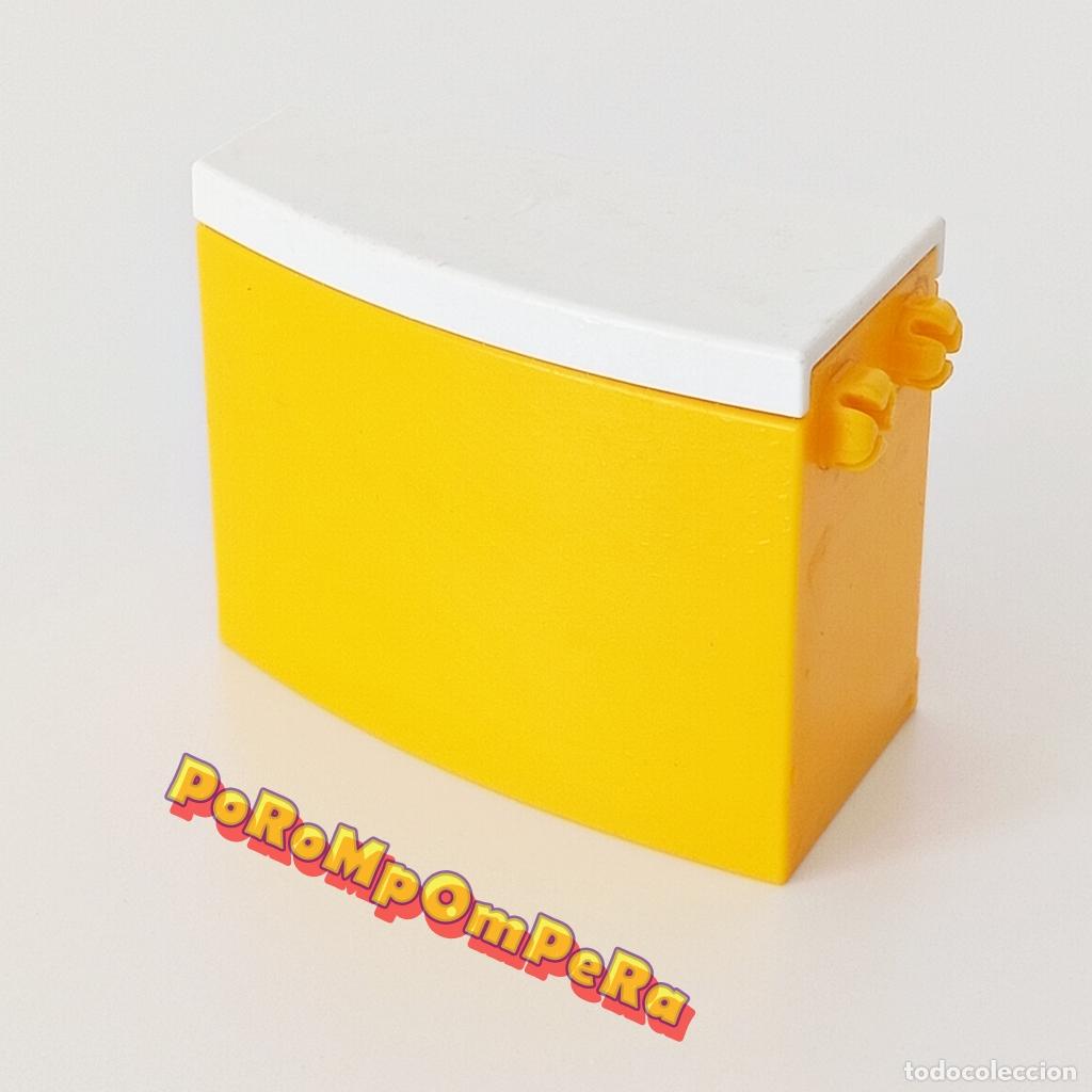 Playmobil: PLAYMOBIL MOSTRADOR CURVO TERMINAL DE AEROPUERTO 5338 MUEBLE MOBILIARIO SYSTEM X CG6E