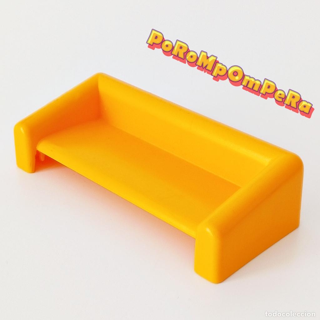 Playmobil: PLAYMOBIL SOF&Aacute; CONVERTIBLE AMARILL-MOSTAZ? CAMA CASA VACACIONAL 3230 SIMILAR 3771 SILL&Oacute;N SAL&Oacute;N CG6