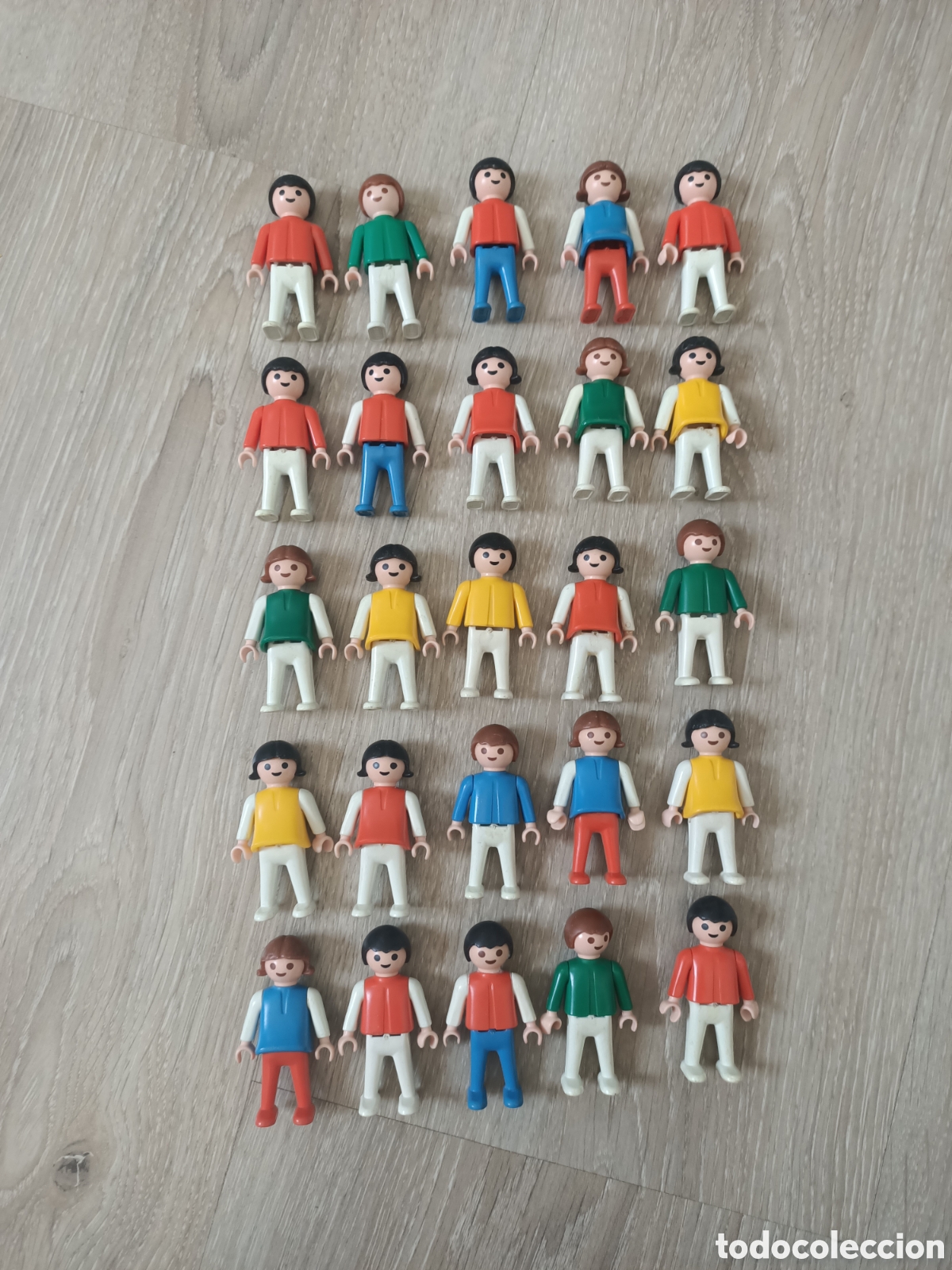 Playmobil: Playmobil 25 figuras ni&ntilde;os primera &eacute;poca
