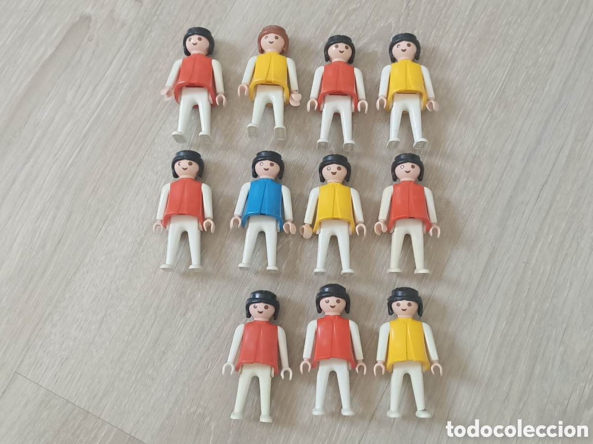 Playmobil: Playmobil lote 11 figuras mujer manos m&oacute;viles