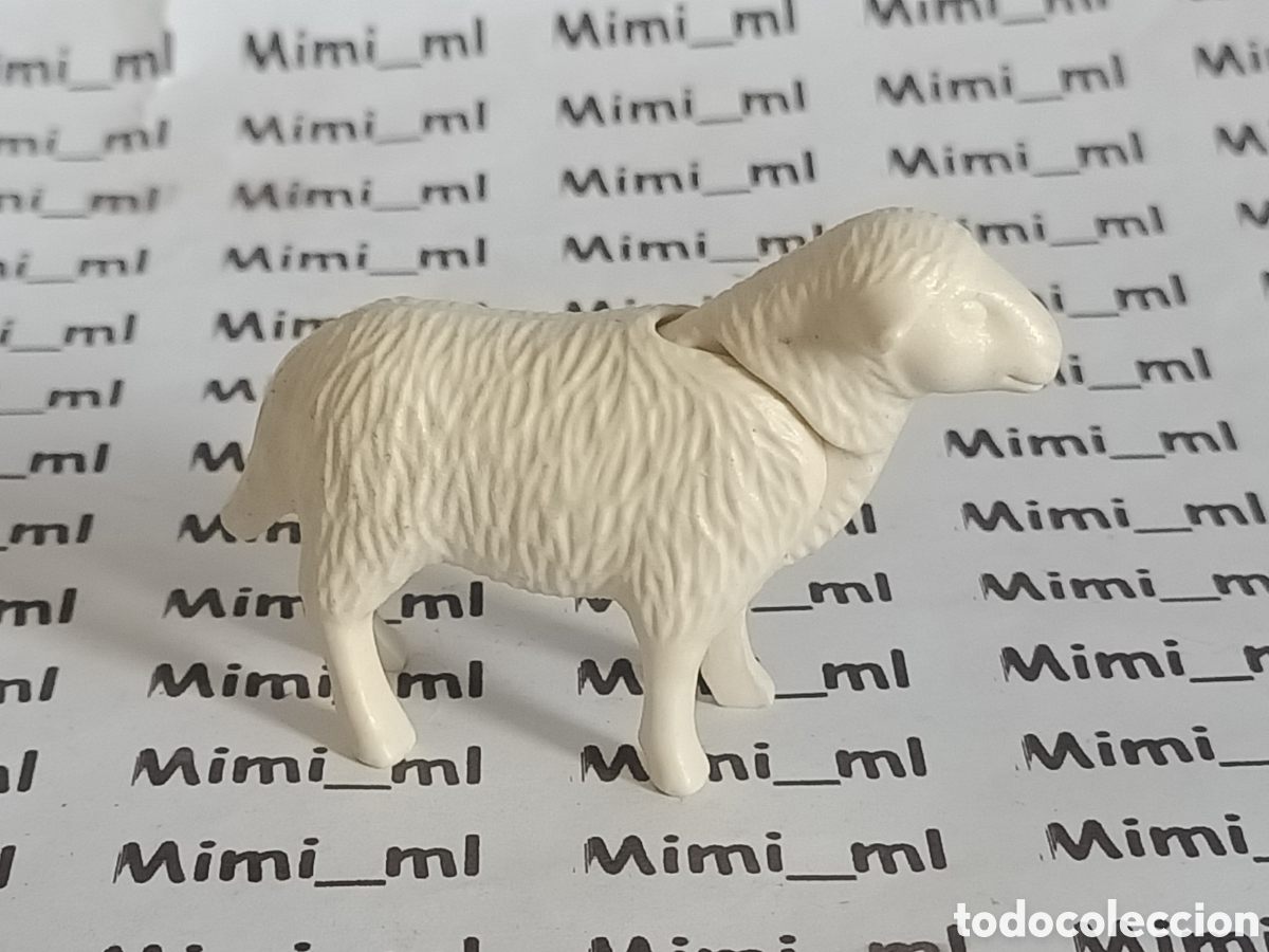 Playmobil: Playmobil oveja blanca granja animales