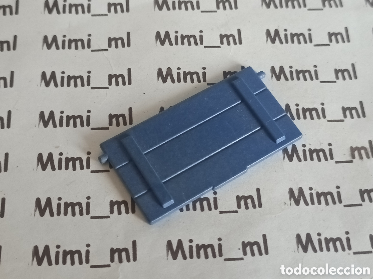 Playmobil: Playmobil tapa trasera diligencia azul Virginian western oeste carreta