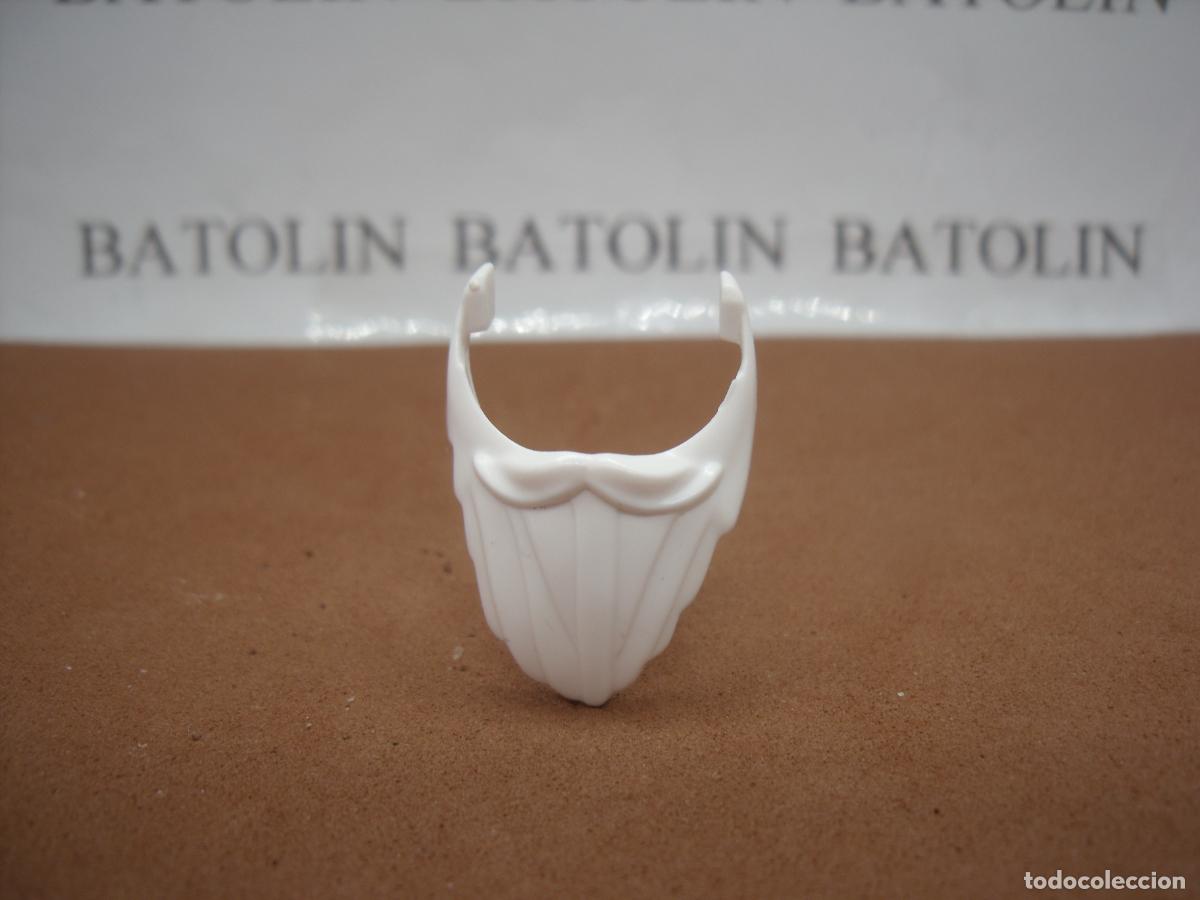 Playmobil: PLAYMOBIL BARBA OESTE MEDIEVAL PIRATAS CIUDAD INDIOS........COLOR BLANCO