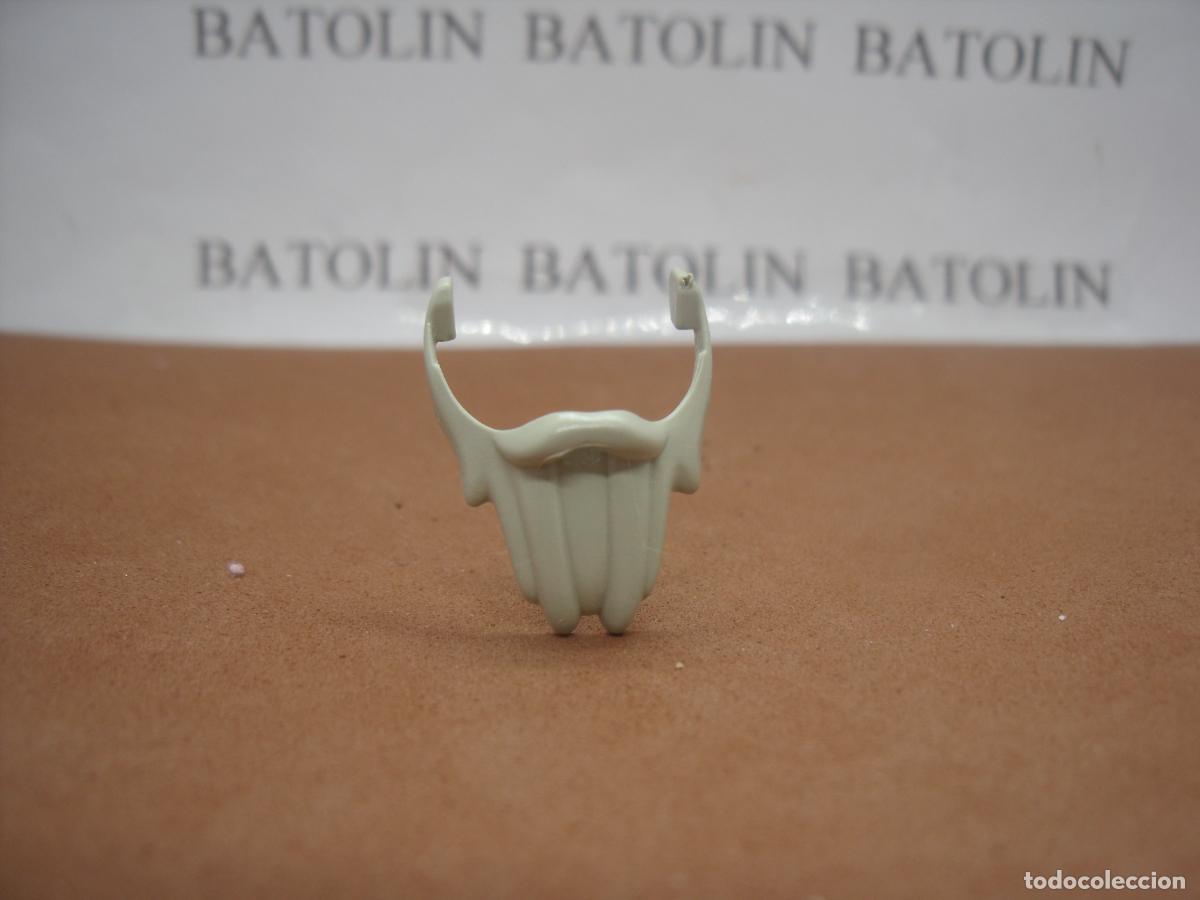 Playmobil: PLAYMOBIL BARBA OESTE MEDIEVAL PIRATAS CIUDAD INDIOS........COLOR GRIS