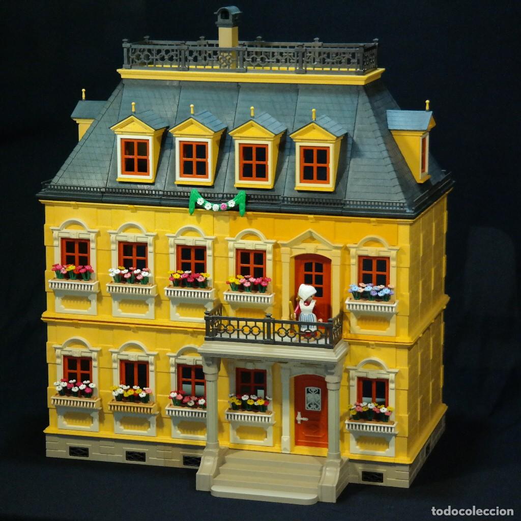 Playmobil: Playmobil CASA GRANDE MANSION con balcon, flores y figura 5301 ☼