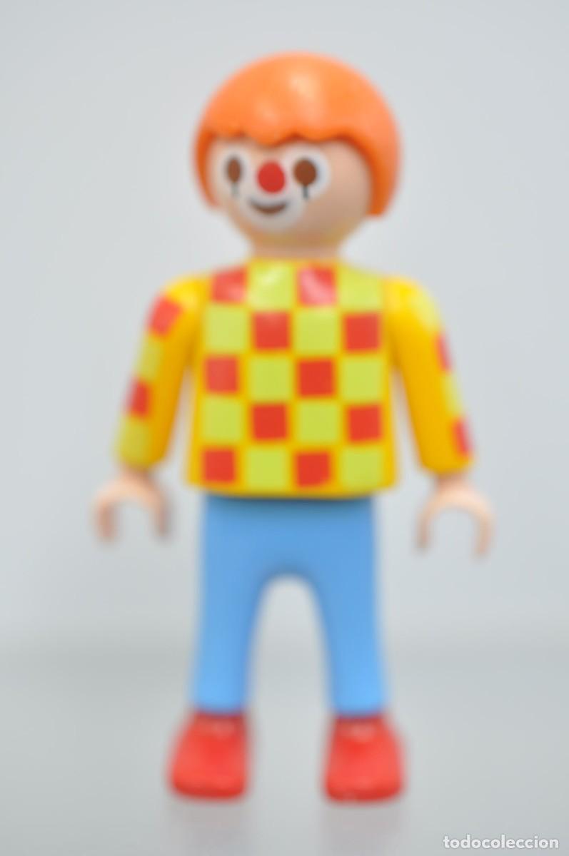 Playmobil: WSK088 Playmobil, figura hombre, ni&ntilde;o payaso