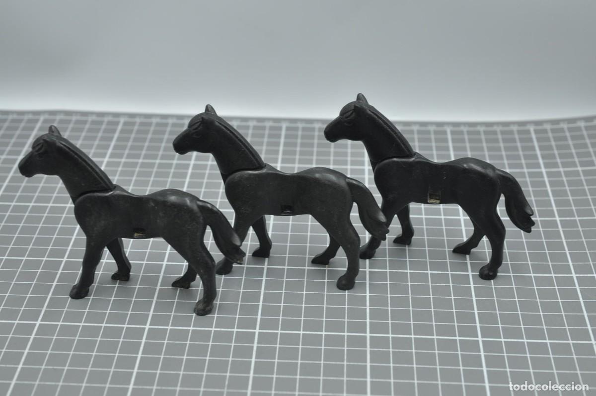 Playmobil: WSK088 Playmobil, 3 caballos