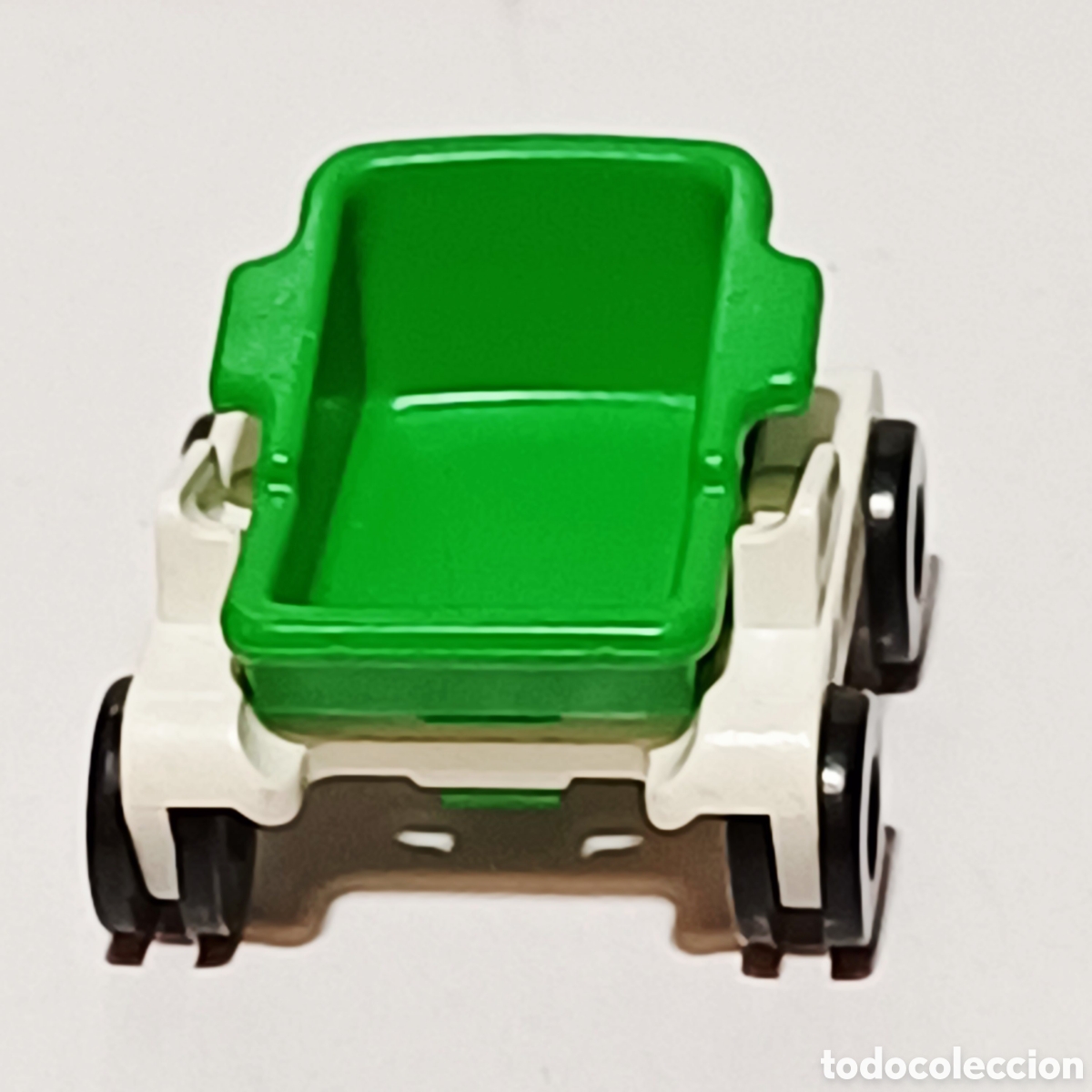 Playmobil: Pieza playmobil carrito de beb&eacute; vintage verde sin asa ref. 3145 3195 3416 3597