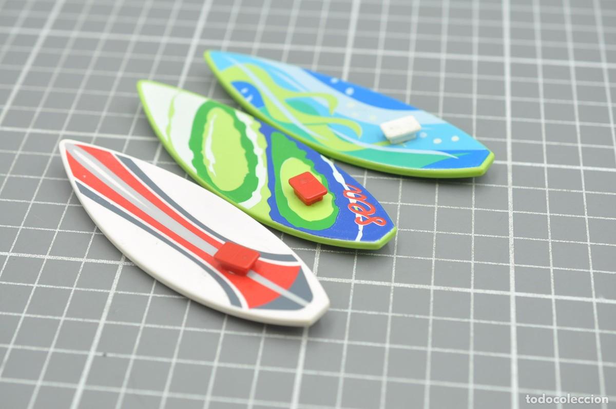 Playmobil: WSK088 Playmobil, 3 tablas surf