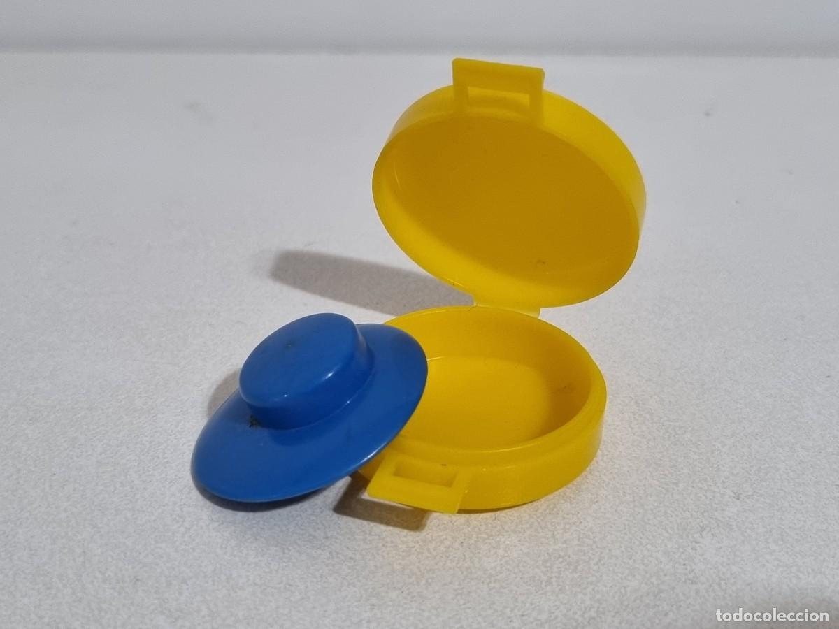 Playmobil: Playmobil 2950 3543 Antiguo Maleta Amarillo Sombrero Azul Aristocrata Victoriano