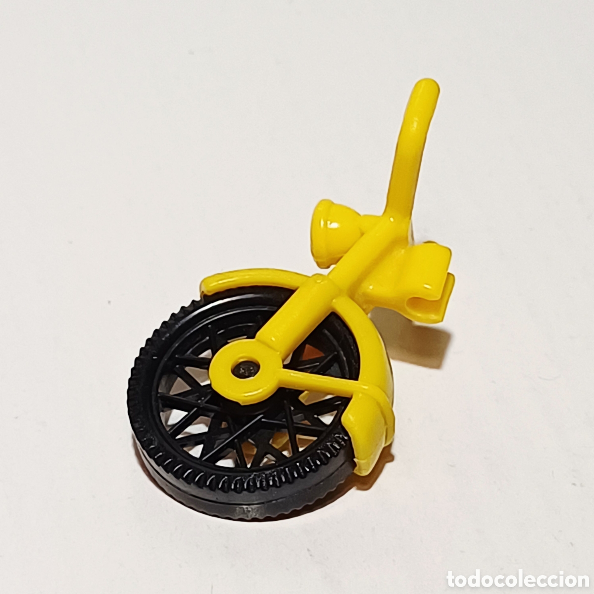 Playmobil: Pieza playmobil tren delantero moto amarilla postal primera epoca correos ref. 3231