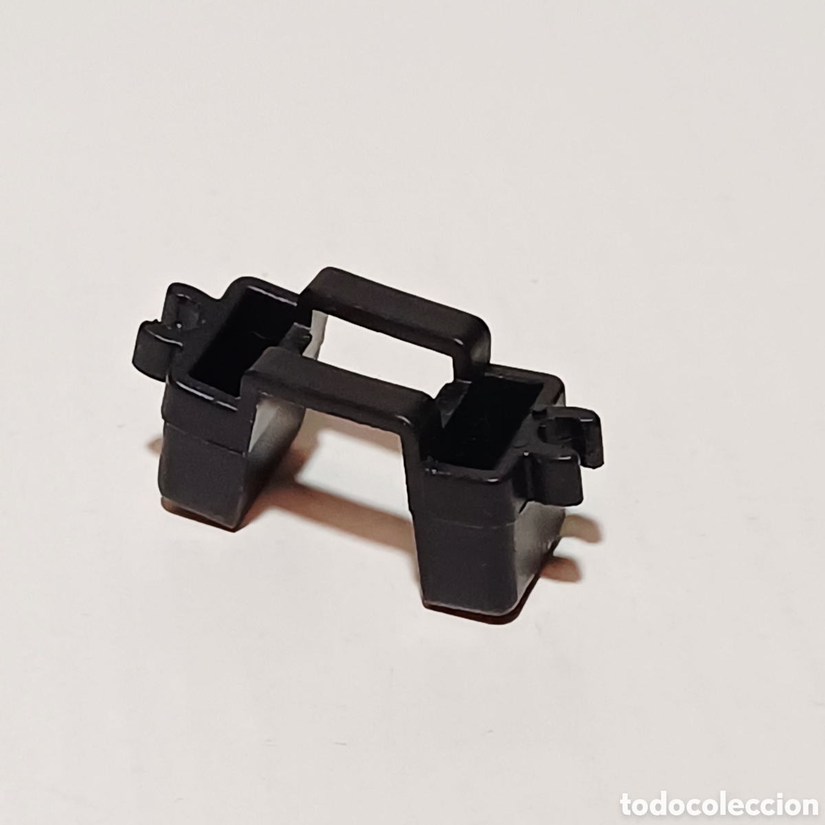 Playmobil: Pieza playmobil alforjas negras moto amarilla postal primera epoca correos ref. 3231