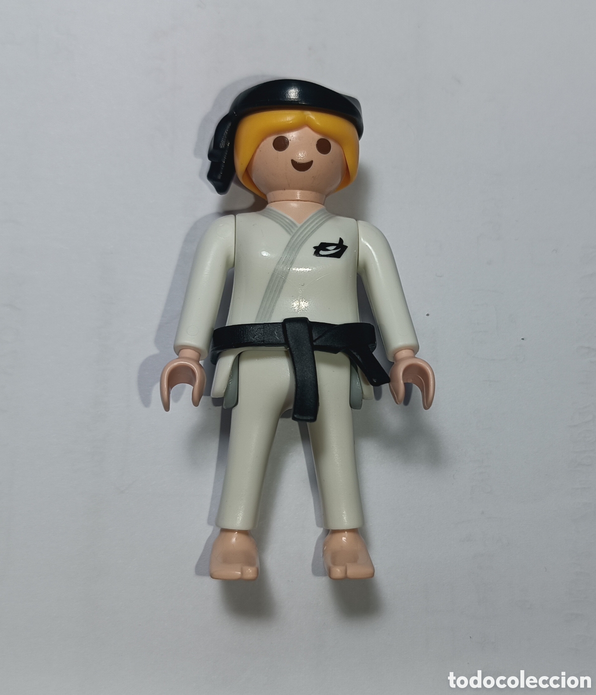 Playmobil: Playmobil Karateka Yudoka Cintur&oacute;n Negro