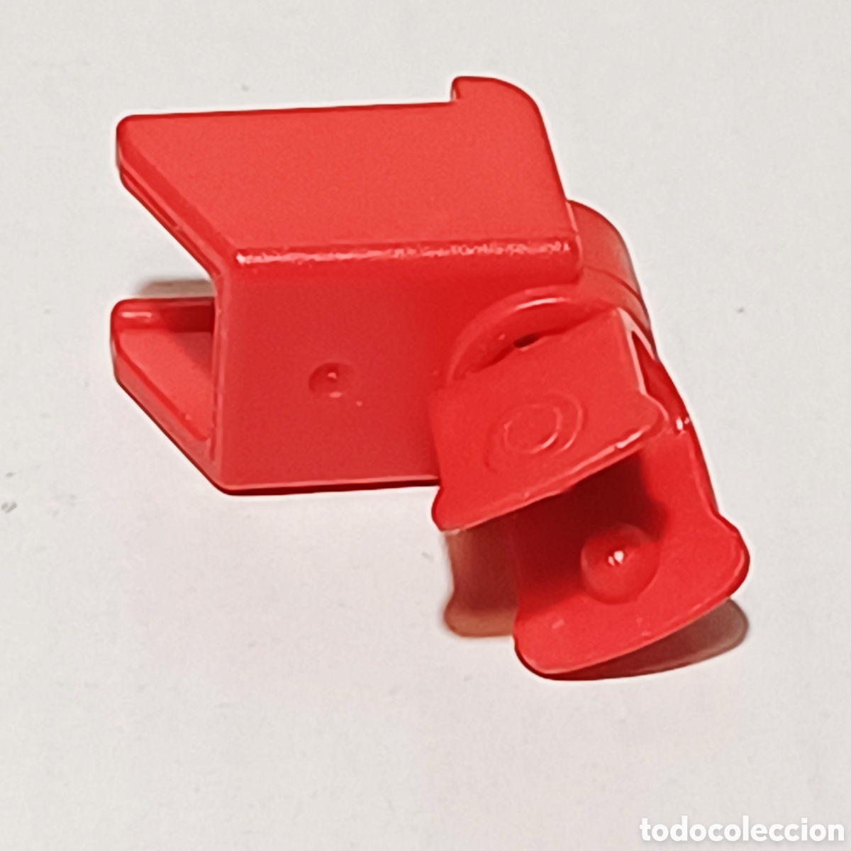 Playmobil: Pieza Playmobil Enganche Rojo Remolque Pieza Union Camion Tractor Cabezal Bola Acople