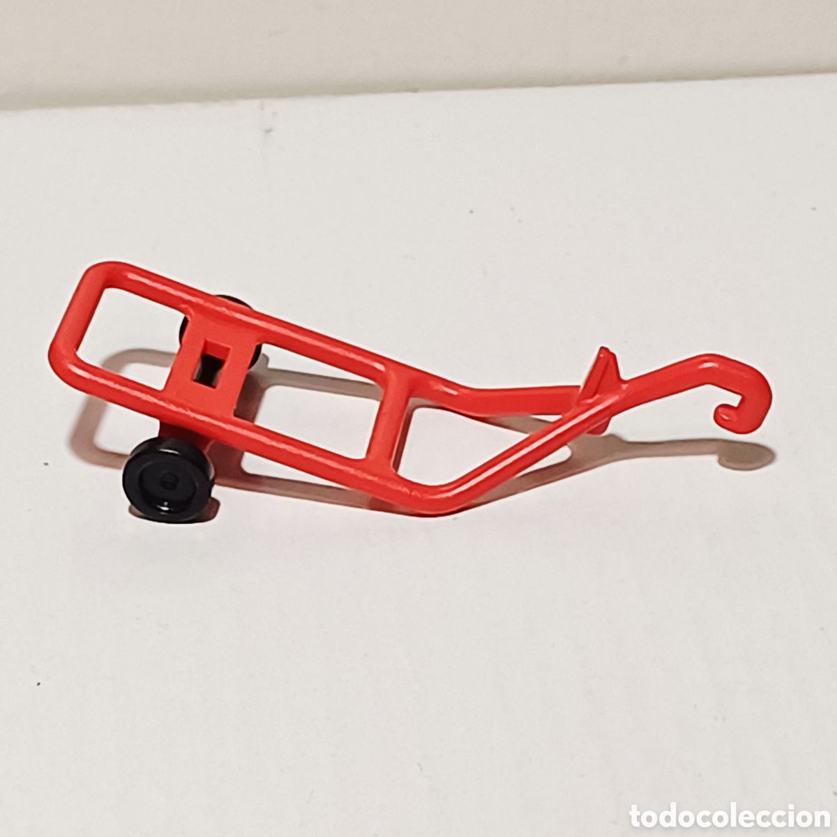 Playmobil: Pieza playmobil rojo Le&ntilde;ador pastor remolque ciclista ref. 3048 3743 3746 5531