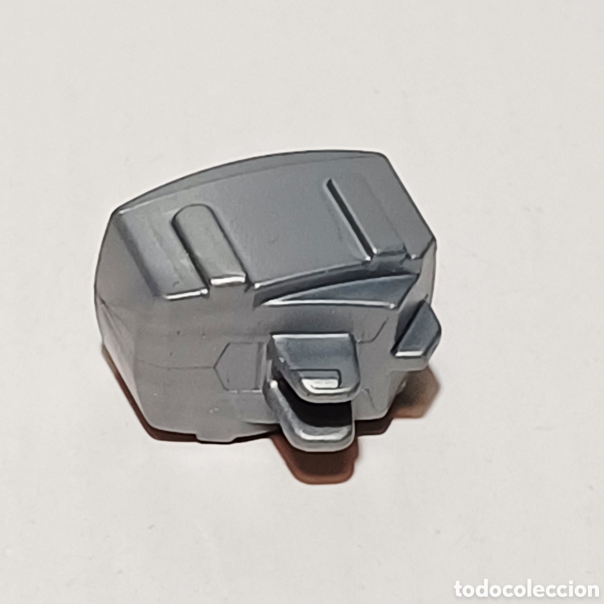 Playmobil: Pieza playmobil transporting moto gris metalizado dep&oacute;sito maletin