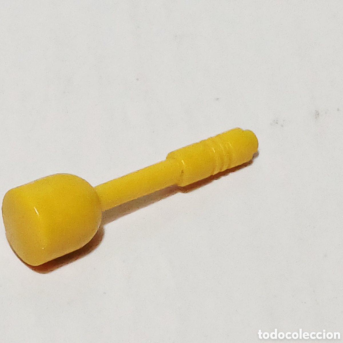 Playmobil: Pieza playmobil escobilla ocre ba&ntilde;o wc Vater aseo city ciudad