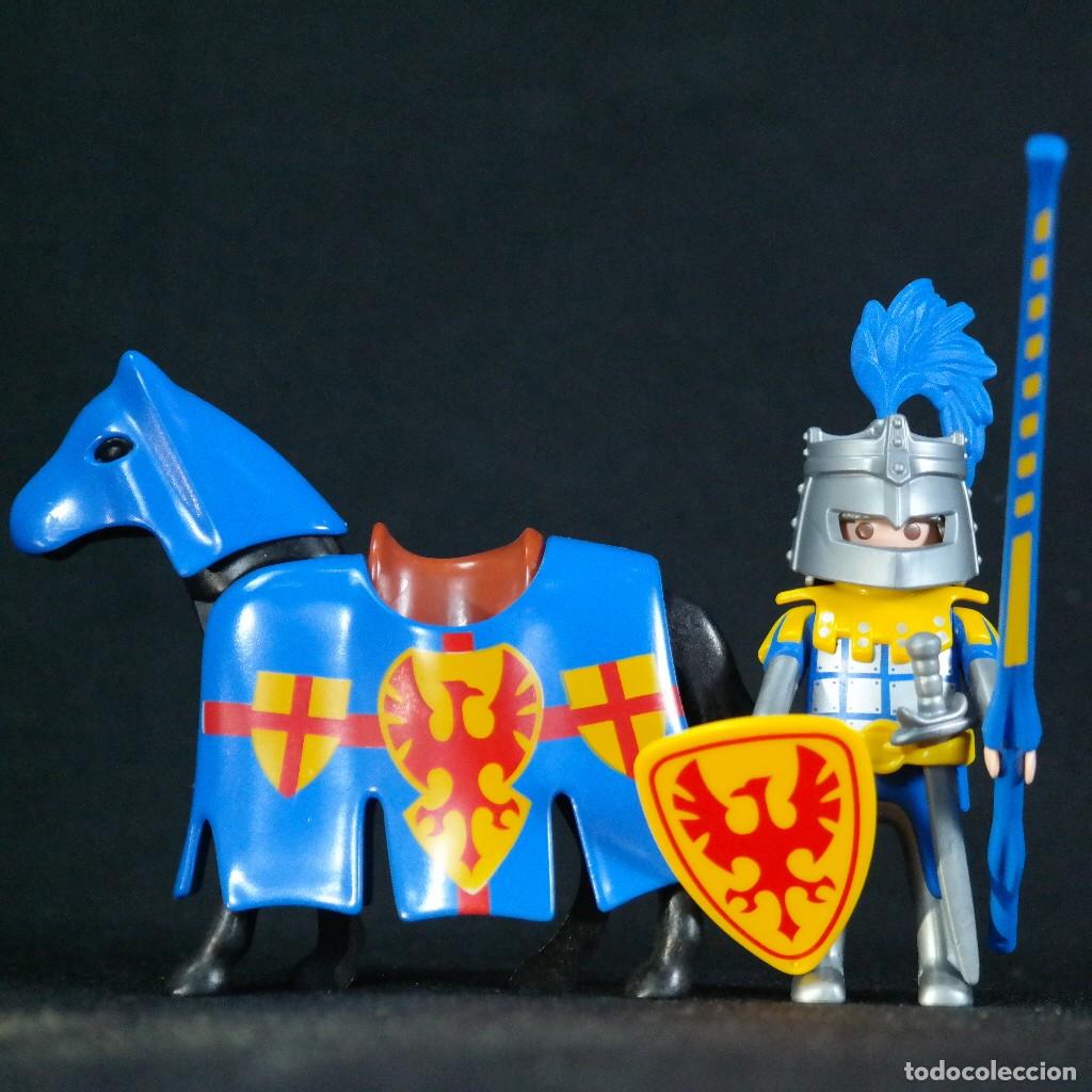 Playmobil: Playmobil caballero medieval con caballo ☼