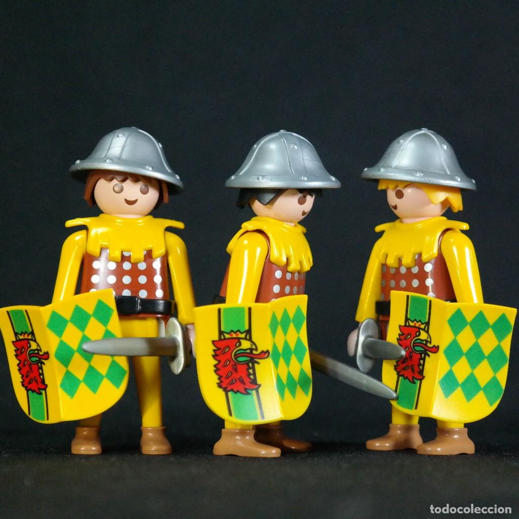 Playmobil: Playmobil 3 caballeros medievales ☼