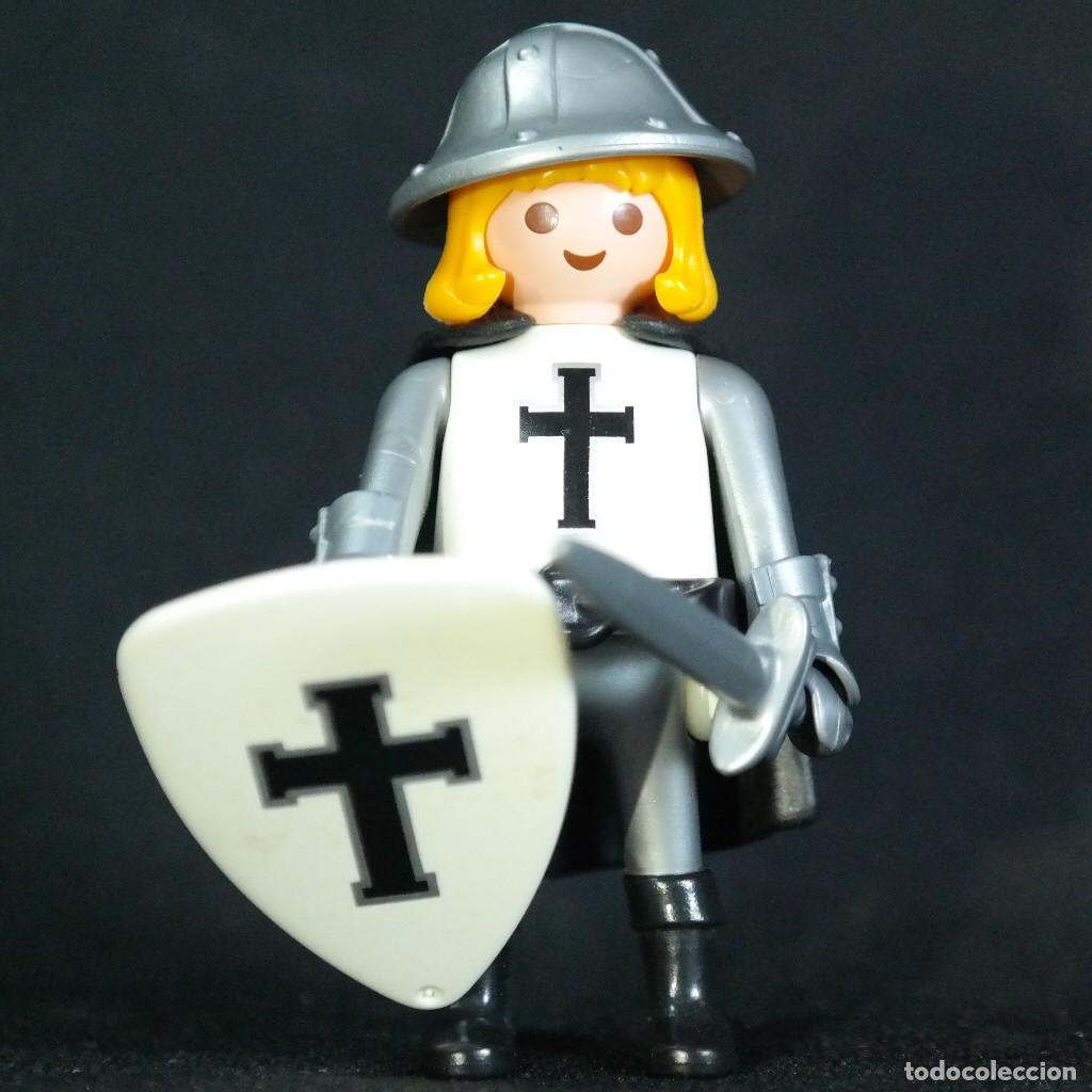 Playmobil: Playmobil caballero medieval cruzado ☼