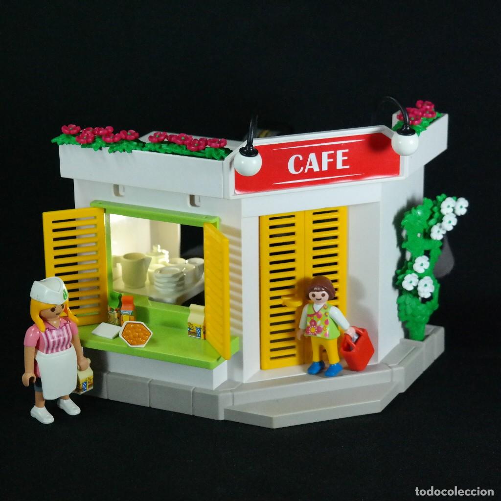 Playmobil: Playmobil cafe con dos figuras y accesorios ☼