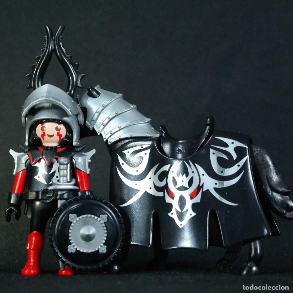 Playmobil: Playmobil caballero medieval con caballo ☼