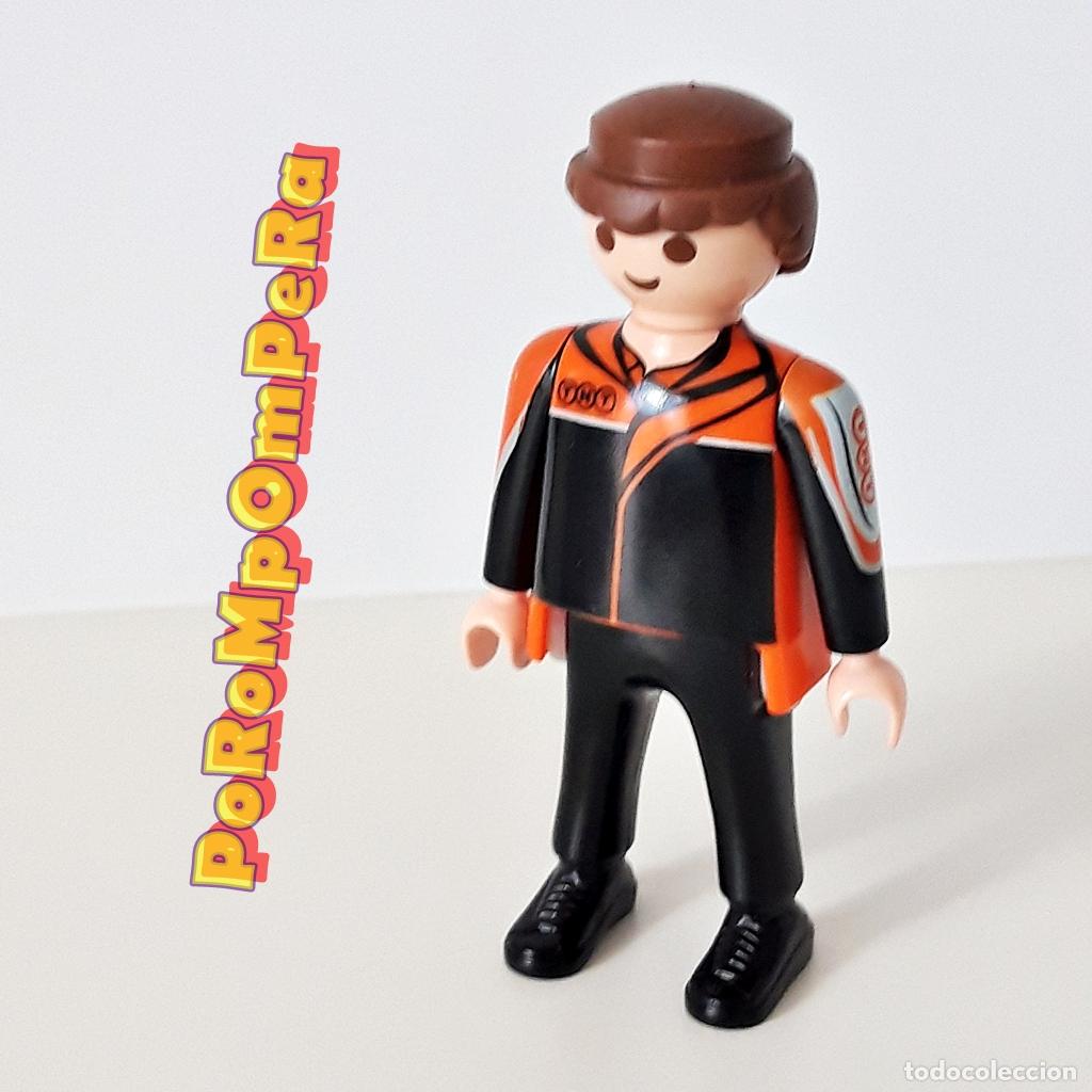 Playmobil: PLAYMOBIL FIGURA INCOMPLETA REPARTIDOR TNT MENSAJERO PAQUETER&Iacute;A - SET/S POR DETERMINAR FB