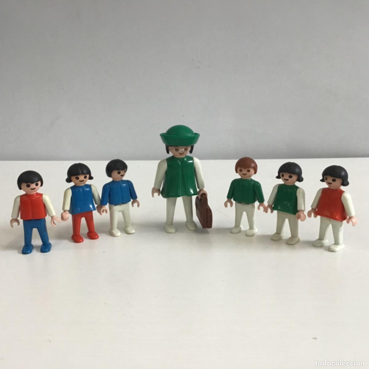 Playmobil: Playmobil ref. 3522 Lote maestra y ni&ntilde;os. Primera &eacute;poca.
