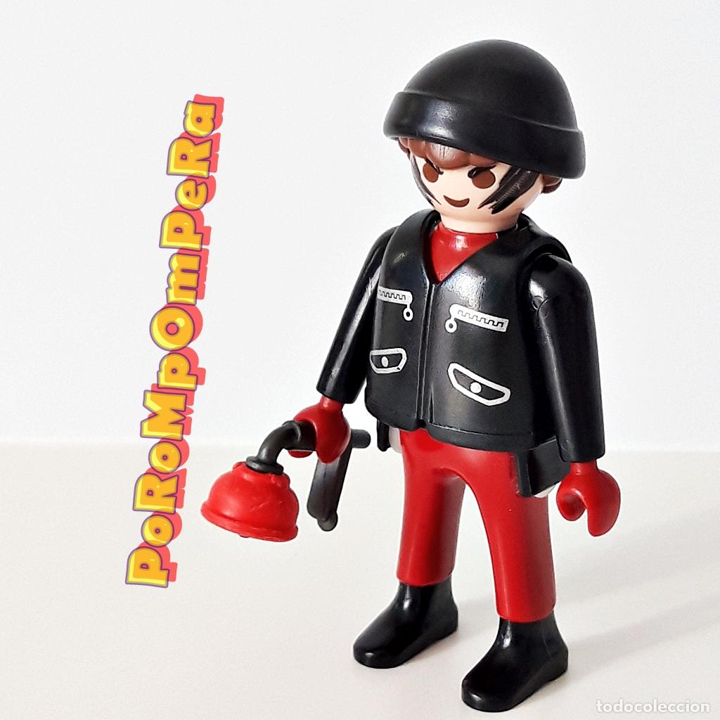 Playmobil: PLAYMOBIL FIGURA CORTADOR DE CRISTAL LADRONES 4265 6393 ROBO MUSEO FB