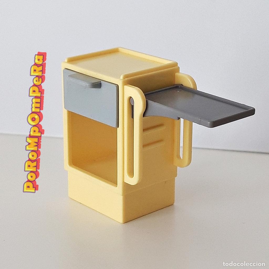 Playmobil: PLAYMOBIL MESA CREMA CON BANDEJA ABATIBLE GRIS OSCURA HABITACI&Oacute;N DE HOSPITAL SIMILAR 4405 MBX