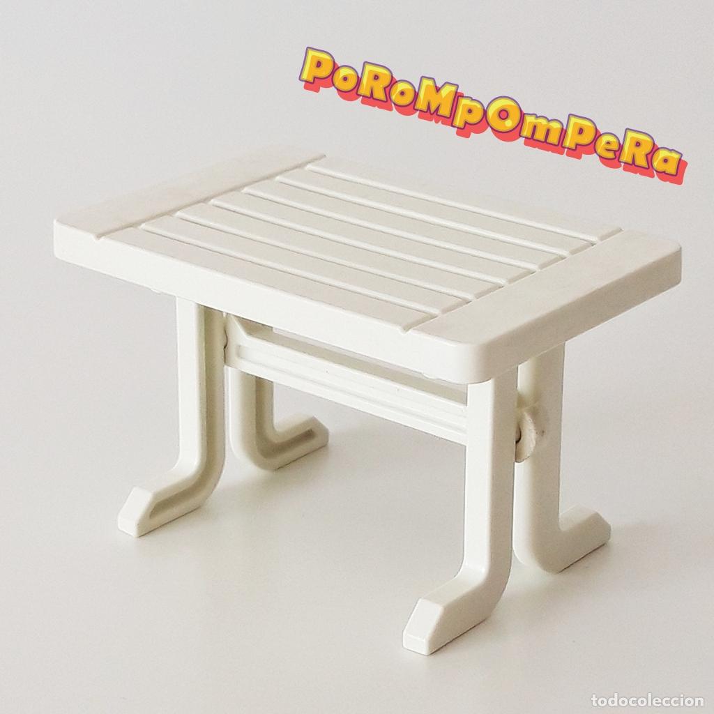 Playmobil: PLAYMOBIL MESA PLEGABLE BLANCA PARA JARD&Iacute;N - SET/S POR DETERMINAR MBX