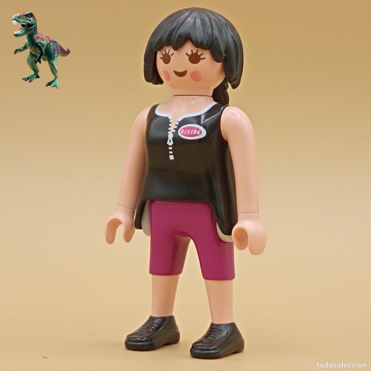 Playmobil: Playmobil figura mujer medieval victoriano western granja city life circo construccion vintage J0