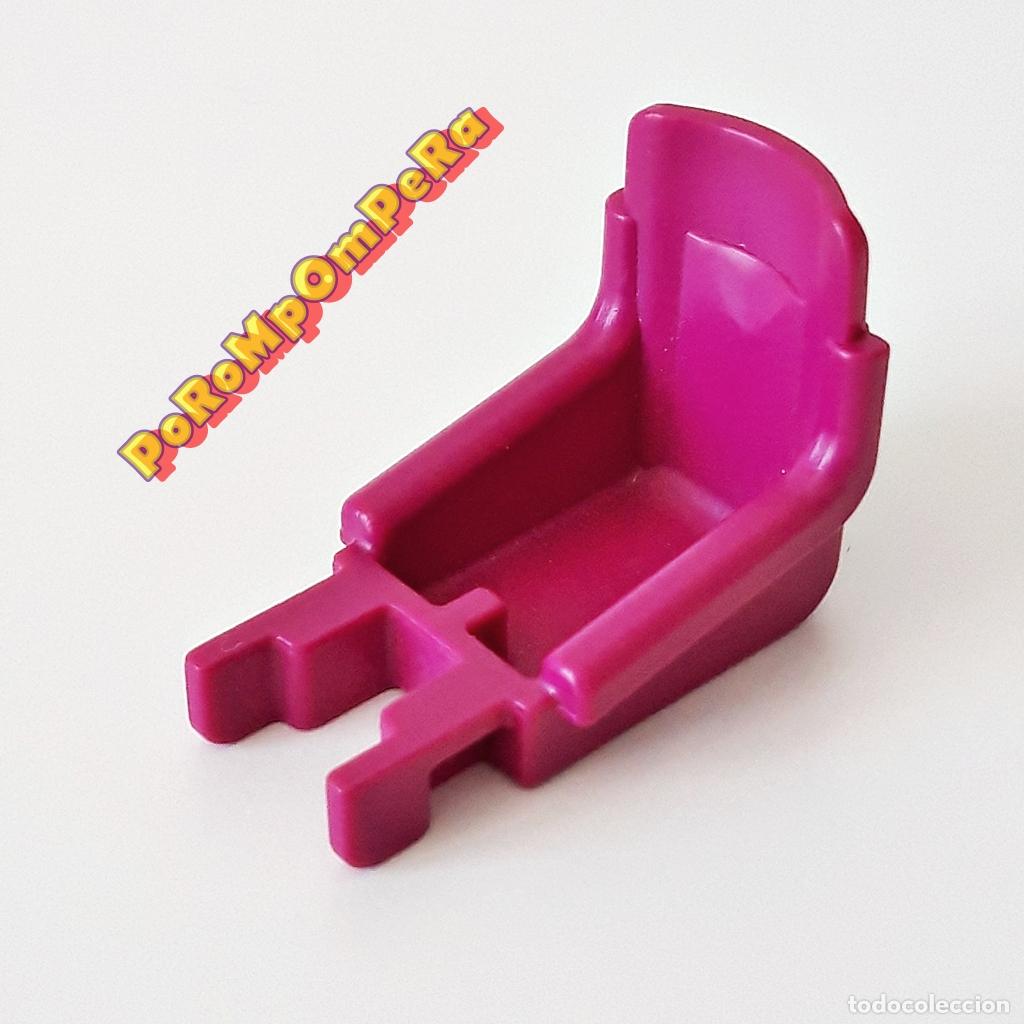 Playmobil: PLAYMOBIL SILLA BEB&Eacute; MORADA PARA COCHE 3069 COJ&Iacute;N REDUCTOR D3
