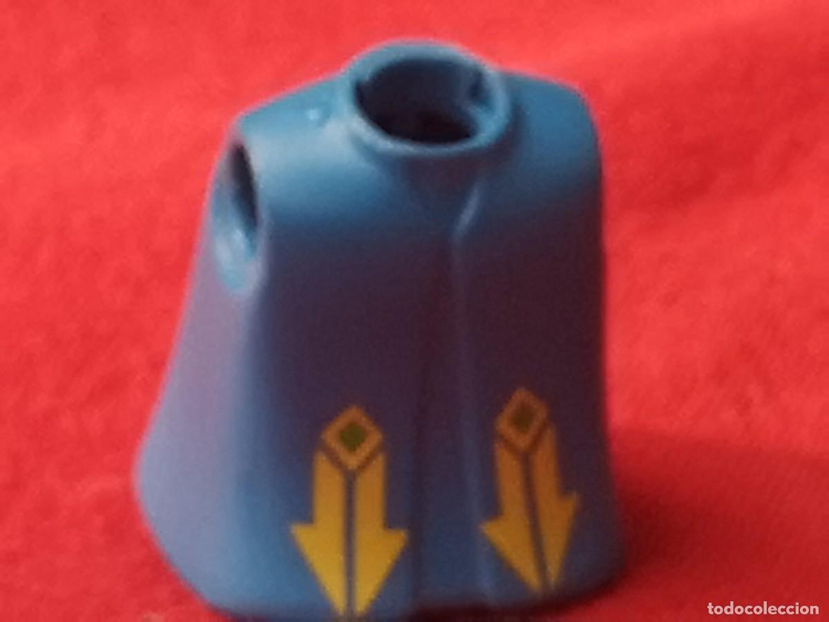 Playmobil: Playmobil torso azul mujer india oeste Hol