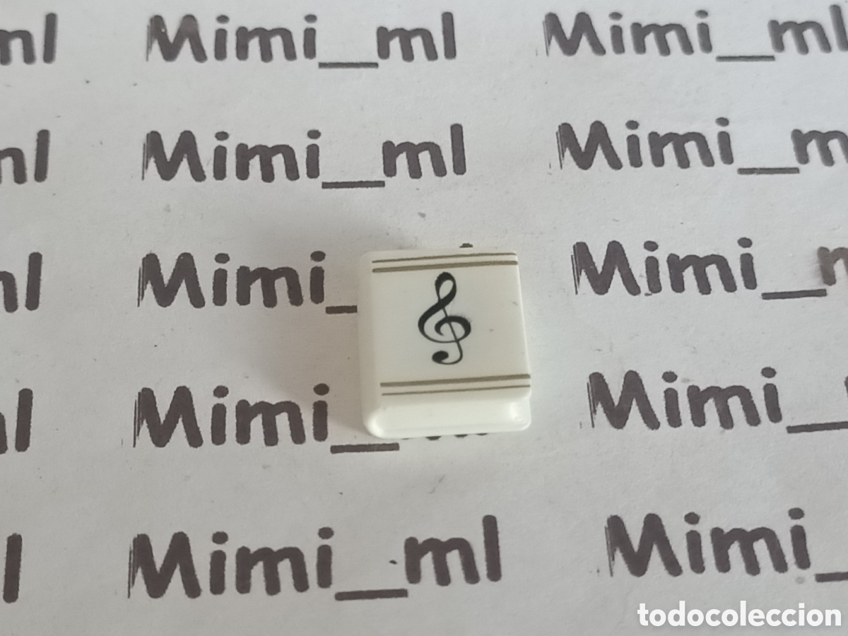 Playmobil: Playmobil mini libro color blanco partitura