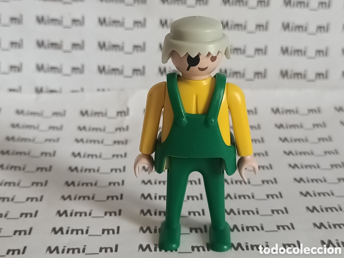 Playmobil: Playmobil figura hombre vaquero mina oro