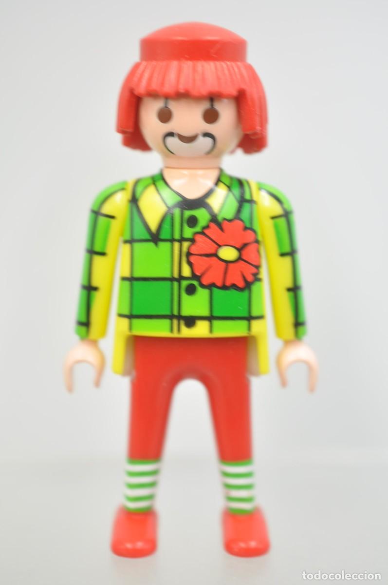 Playmobil: WSK089 Playmobil, figura hombre, payaso