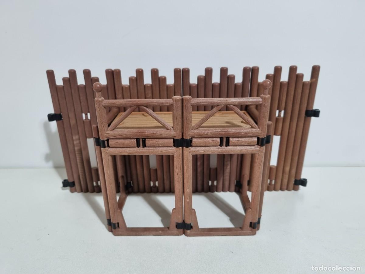 Playmobil: Playmobil 3419 3773 3420 Muro Muralla Plataforma Fuerte Fort Randall Bravo Glory