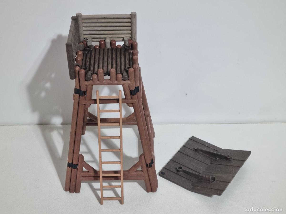 Playmobil: Playmobil 3419 3773 3806 Torre Vigilancia Vigia Fuerte Fort Randall Bravo Glory
