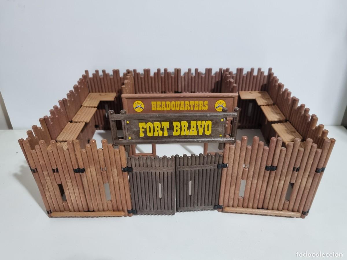 Playmobil: Playmobil 3773 Antiguo Fuerte Fort Bravo Western Oeste Fortaleza Nordista Yanki
