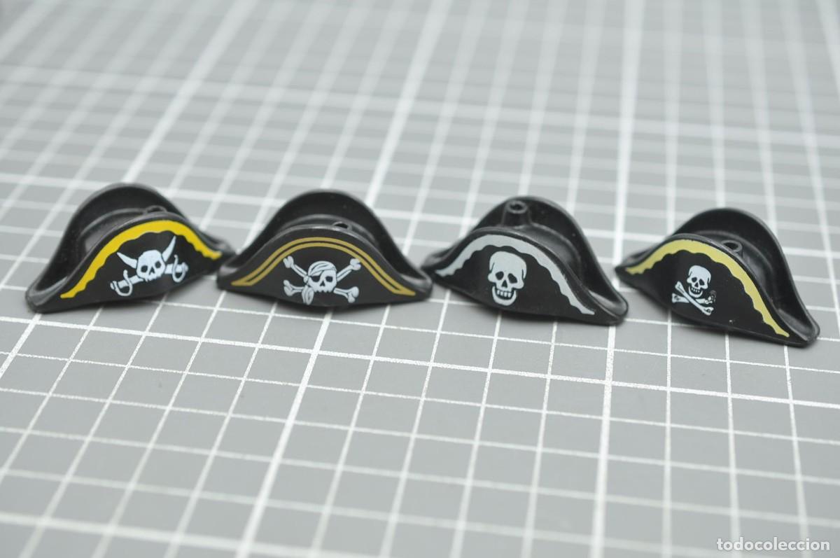 Playmobil: WSK089 Playmobil, 4 sombreros piratas