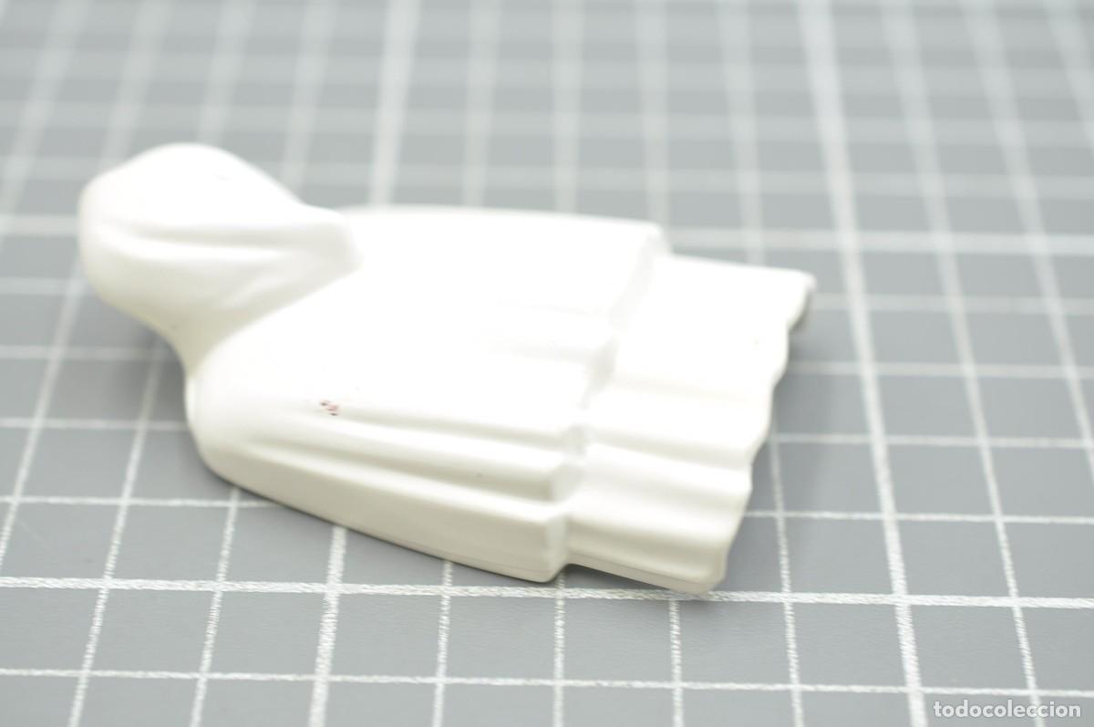 Playmobil: WSK089 Playmobil, capa blanca con capucha